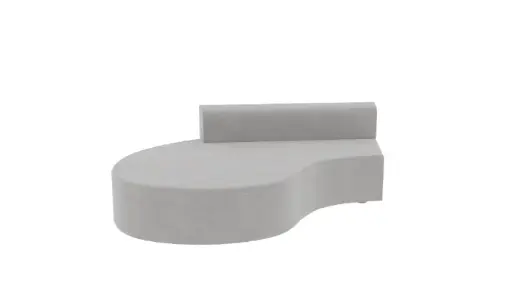 Sofá Rivo Lateral Curvo Derecho